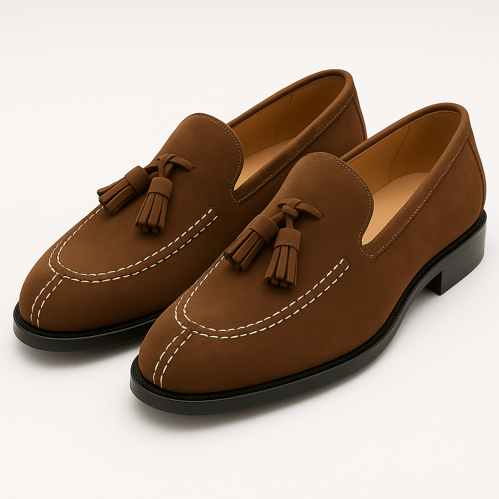 LumiNovi | The Low-Cut Tassel Loafers