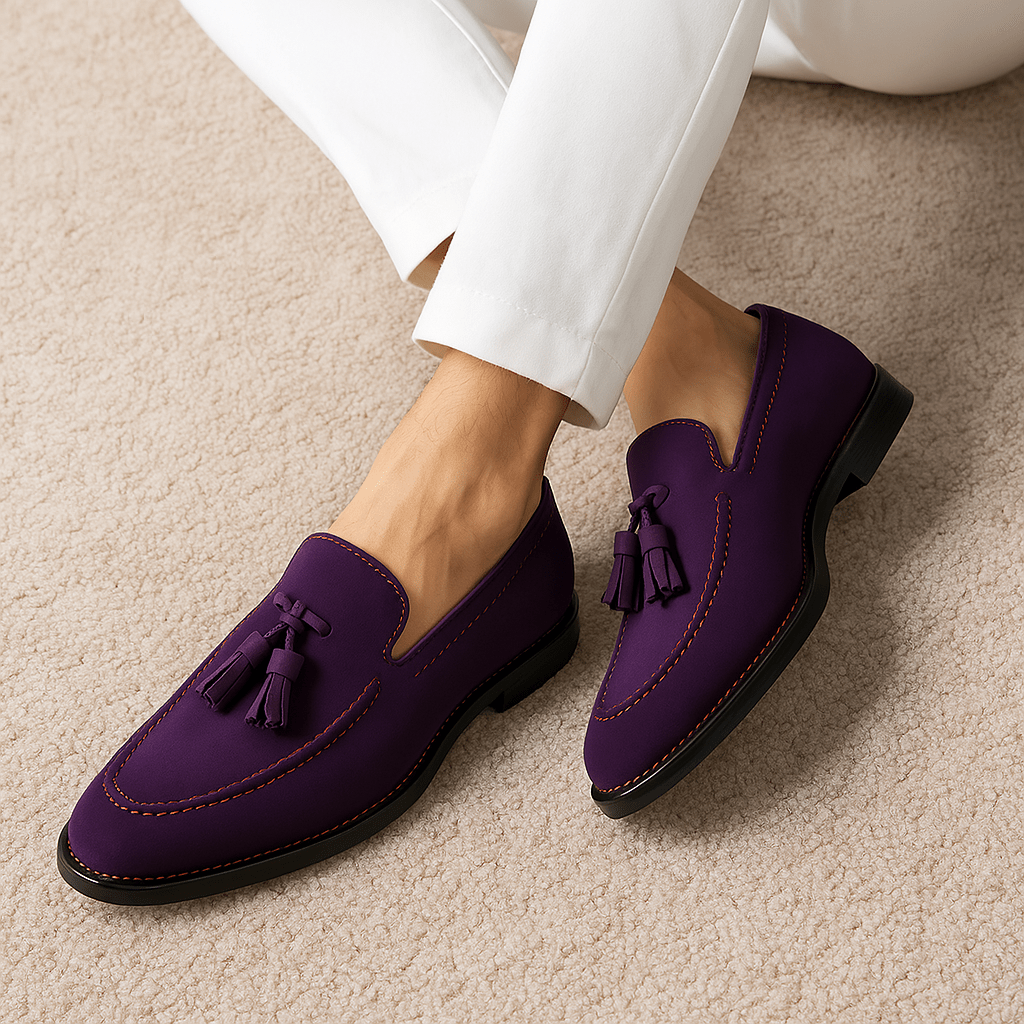 LumiNovi | The Low-Cut Tassel Loafers