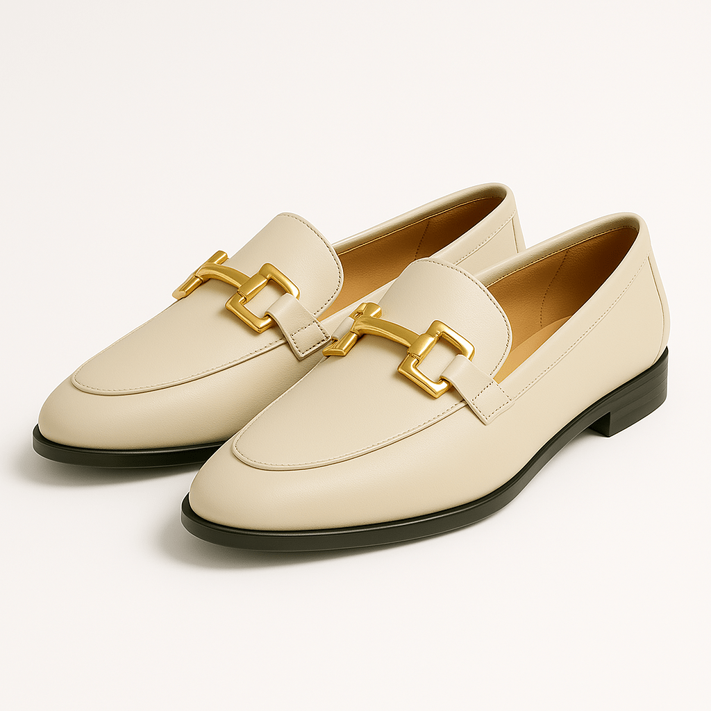 LumiNovi | The Almond Horsebit Loafers