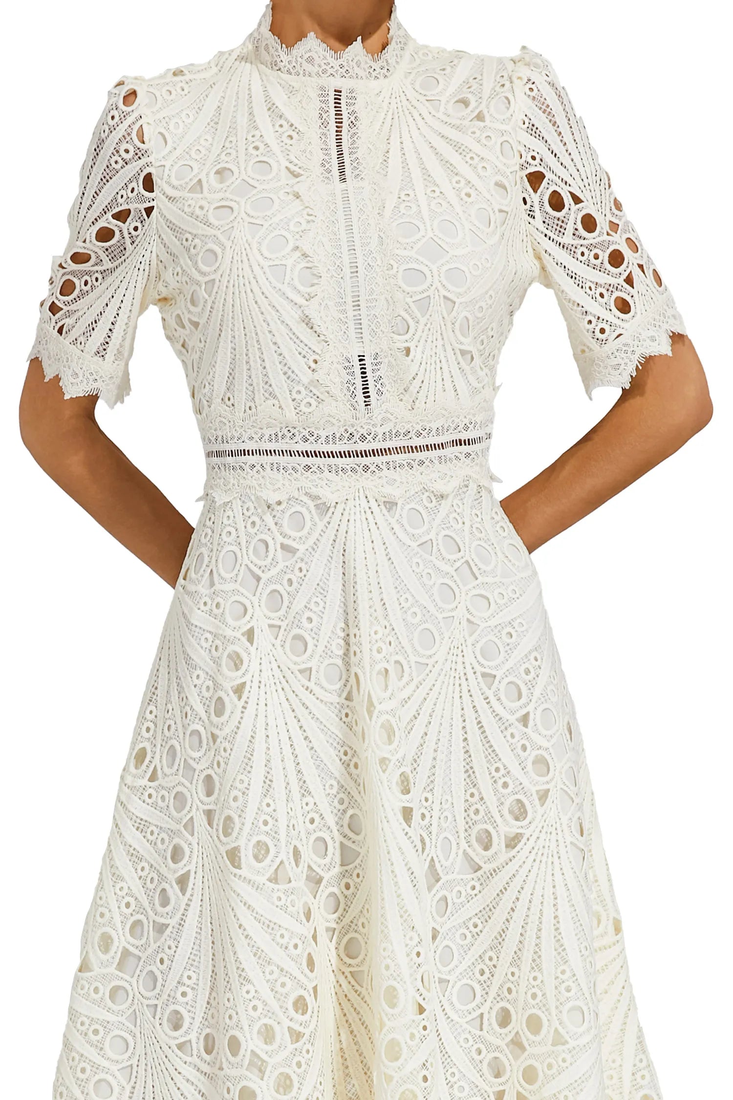 Lexi | Elegant Lace Midi Dress for Women - Image 15