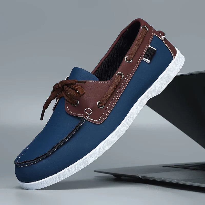 Callum Leather Loafers-Shoes