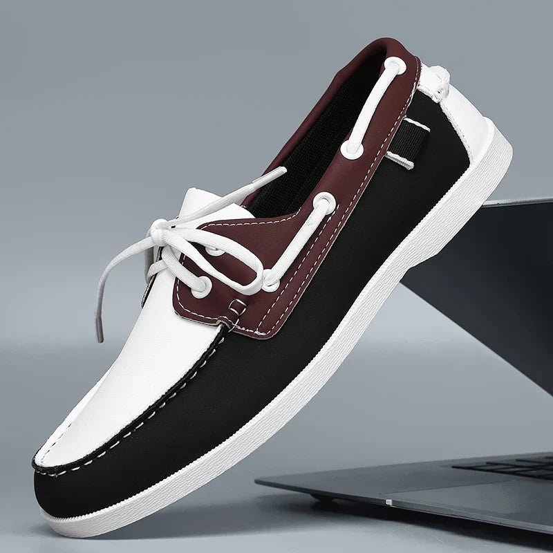 Callum Leather Loafers-Shoes