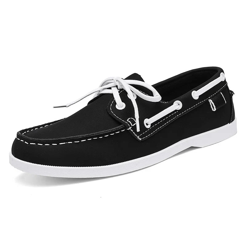 Callum Leather Loafers-Shoes