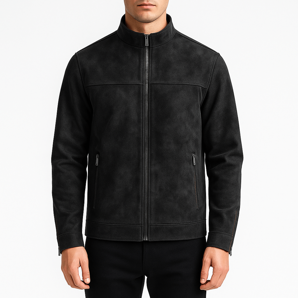 LUMINOVI | Hand-Stitched Leather Jacket