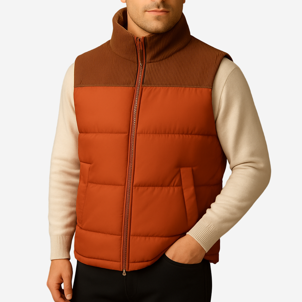Luminovi | Quilted Vest Jacket