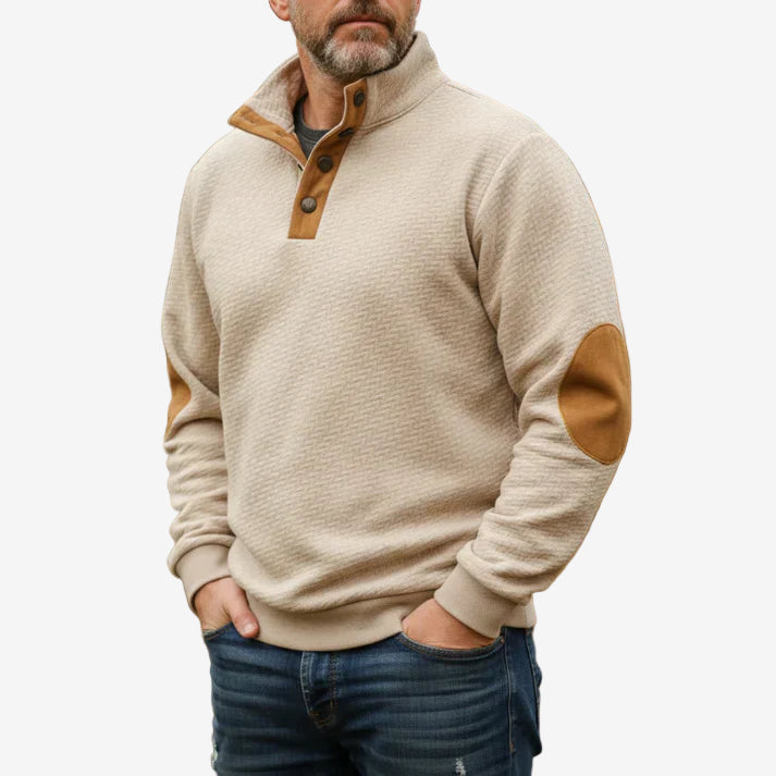 Josef - Klassischer warmer Pullover mit Stehkragen für Herren-Men Fashion