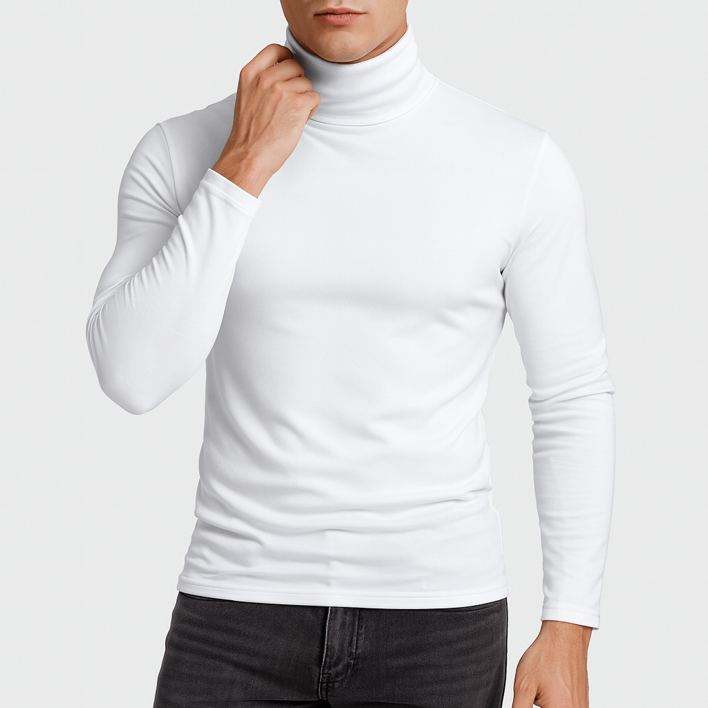 Luminovi | Slim Turtleneck Tee