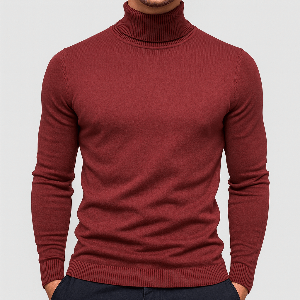 Luminovi | Turtleneck Knit Jumper