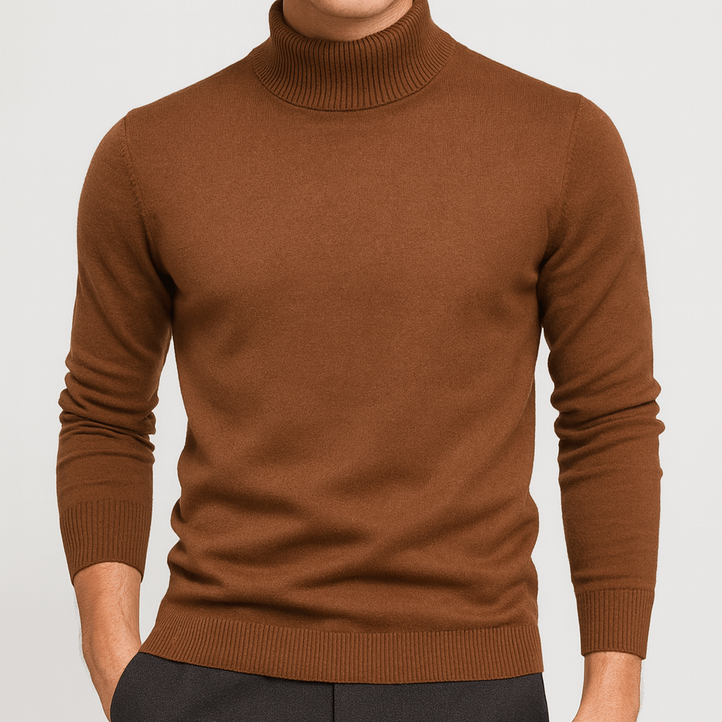 Luminovi | Turtleneck Knit Jumper