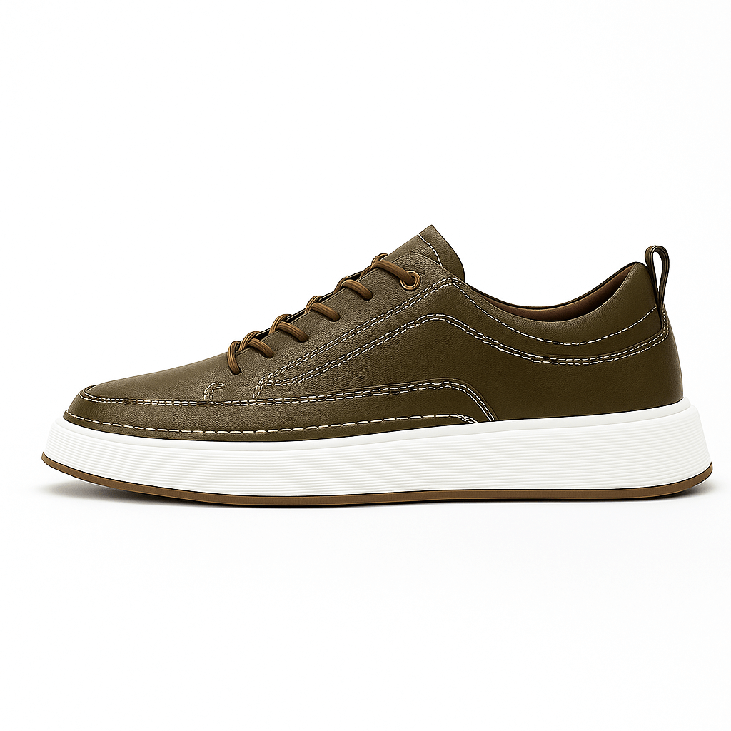 LumiNovi | Ashby Leather Sneakers-