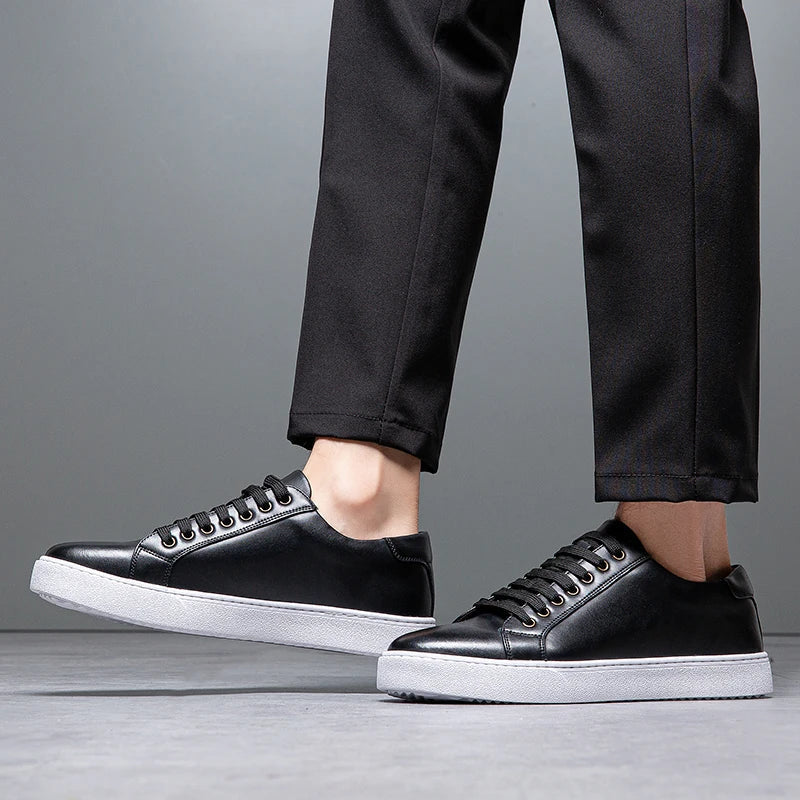 LumiNovi | Maver Leather Sneakers