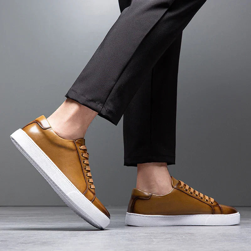 LumiNovi | Maver Leather Sneakers