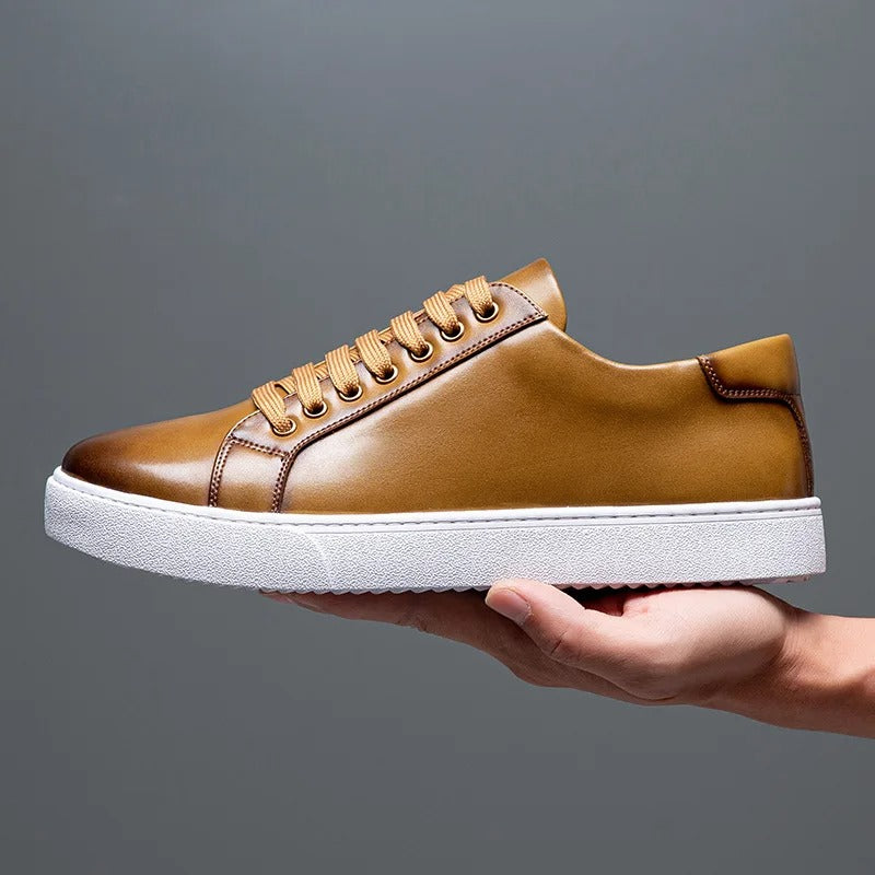 LumiNovi | Maver Leather Sneakers