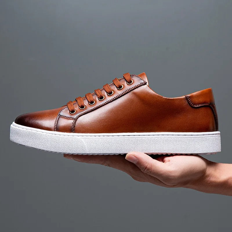 LumiNovi | Maver Leather Sneakers