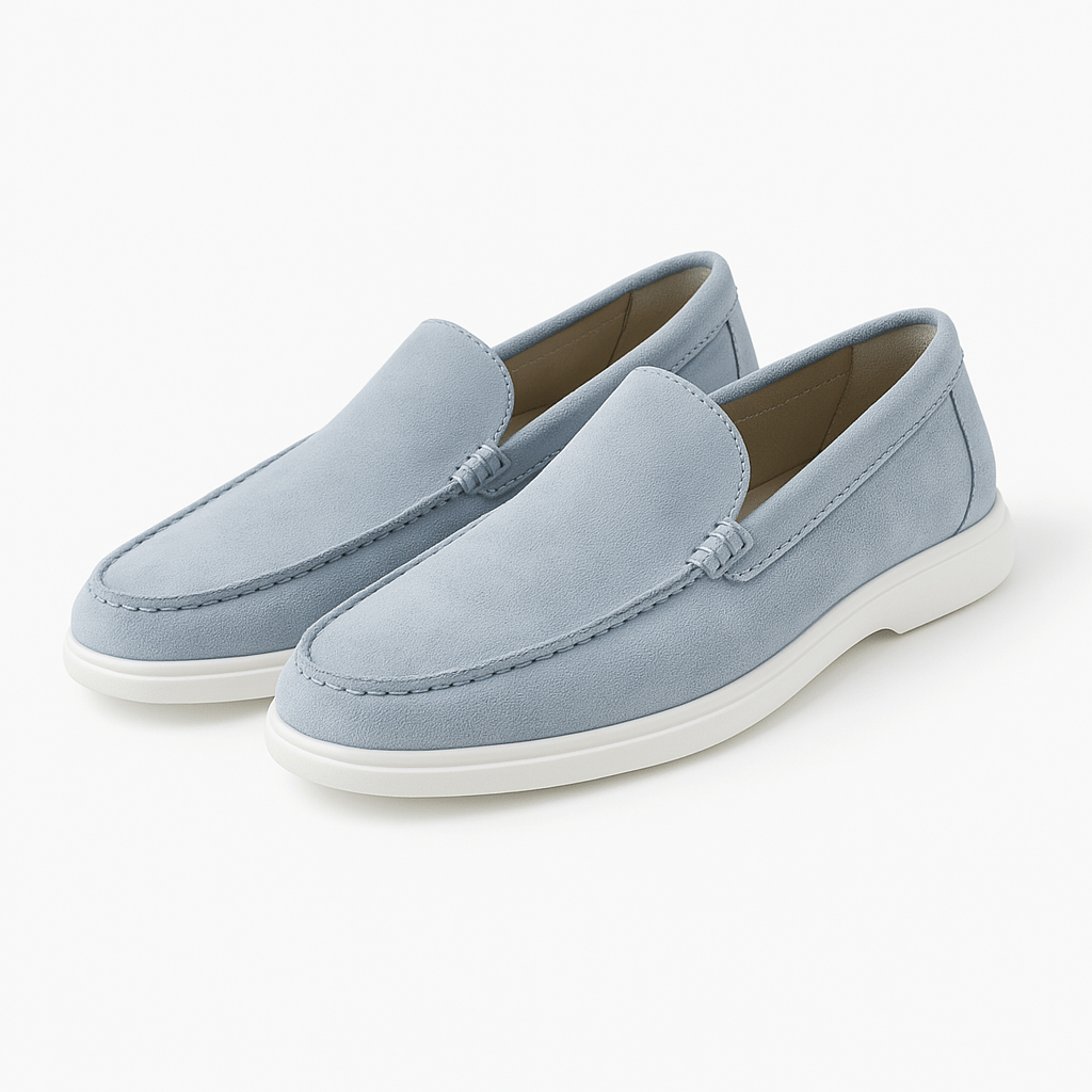 LumiNovi | The Low Suede Loafers loafers