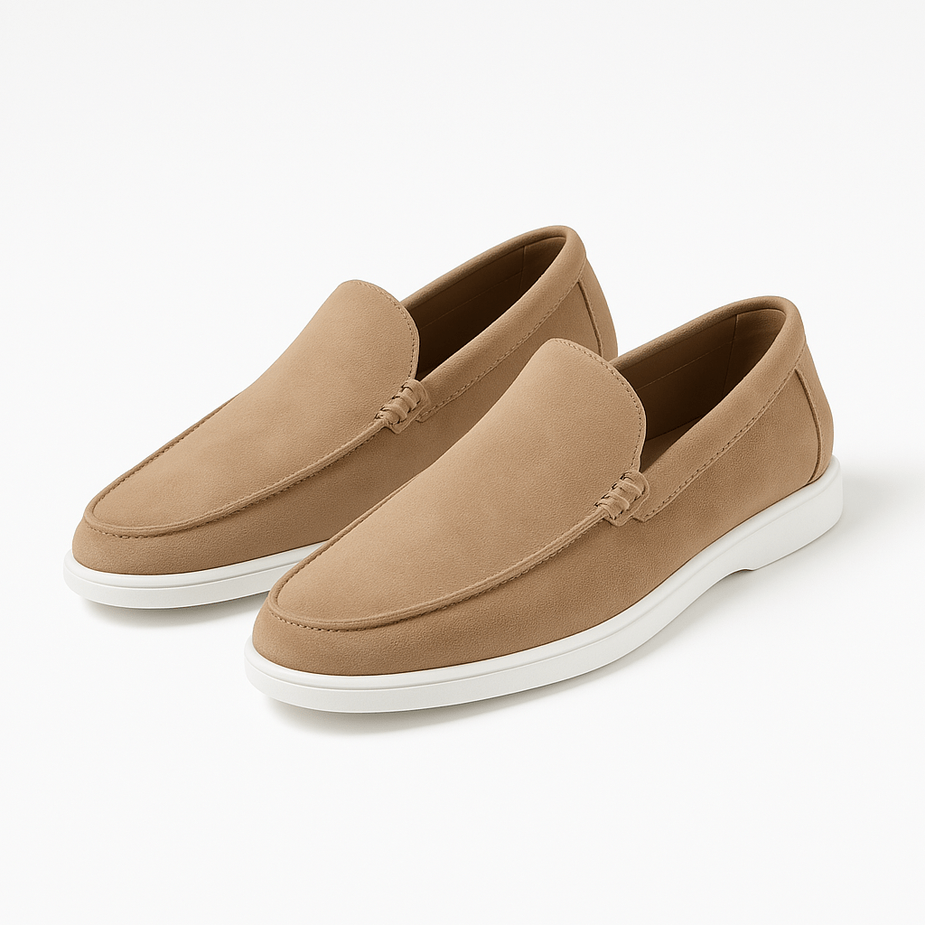 LumiNovi | The Low Suede Loafers loafers