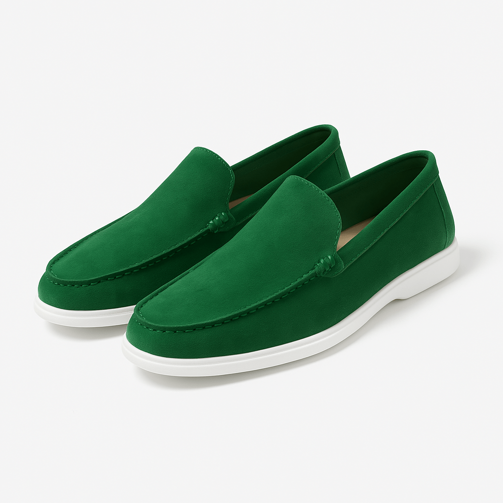 LumiNovi | The Low Suede Loafers loafers