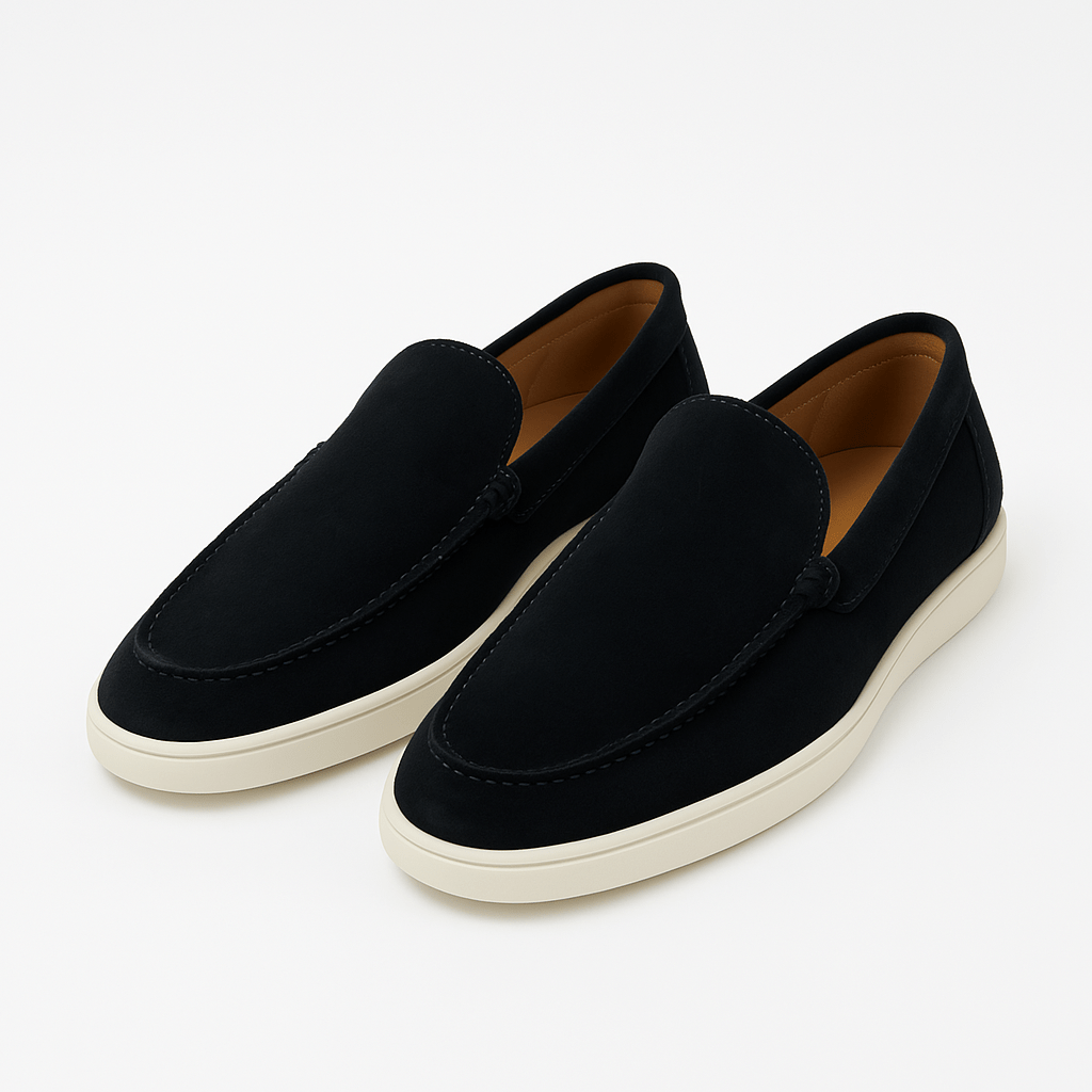 LumiNovi | The Low Suede Loafers loafers