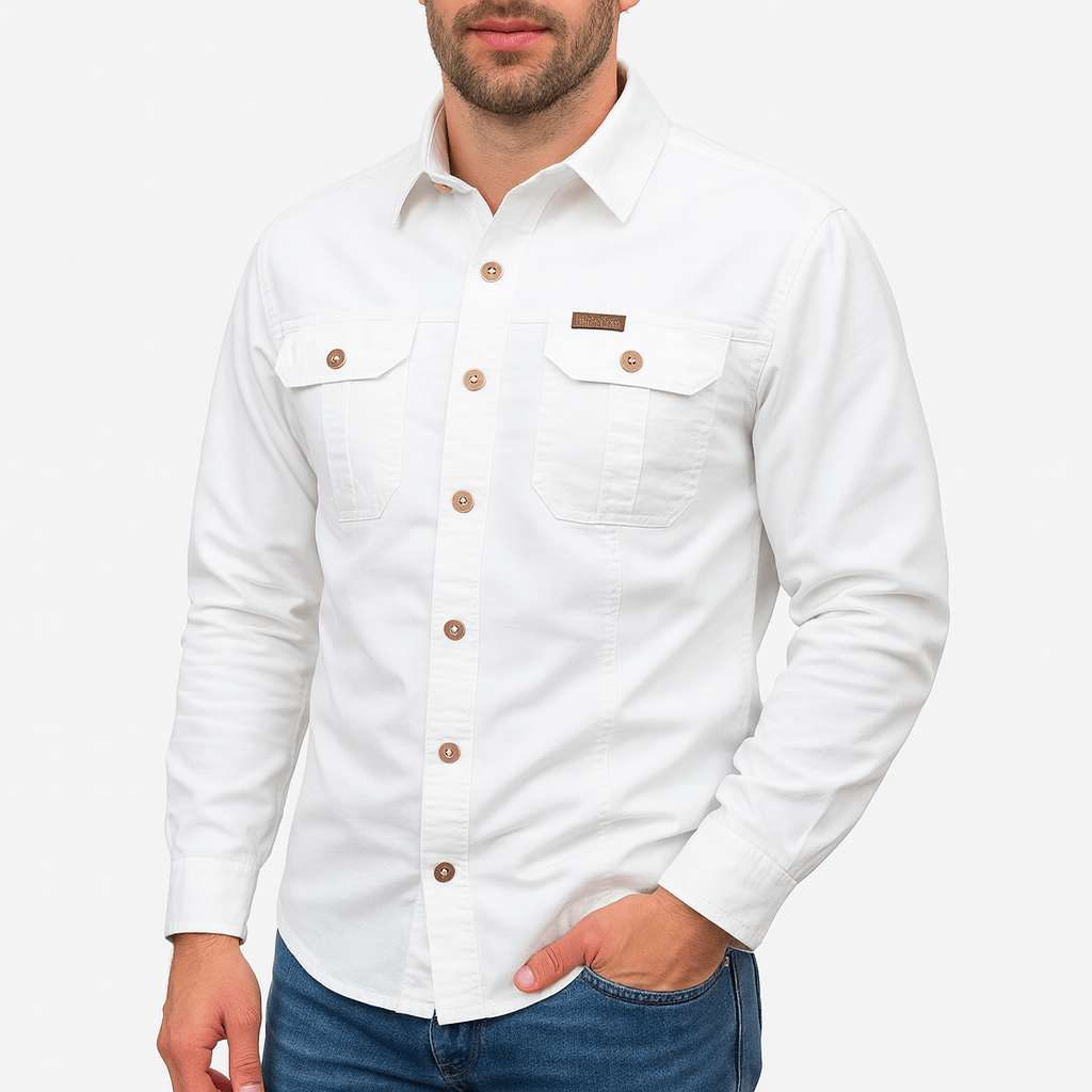 Luminovi | Classic Collar Shirt-Shirt