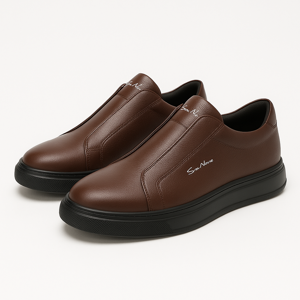 Luminovi | Clean Slip-On Sneakers