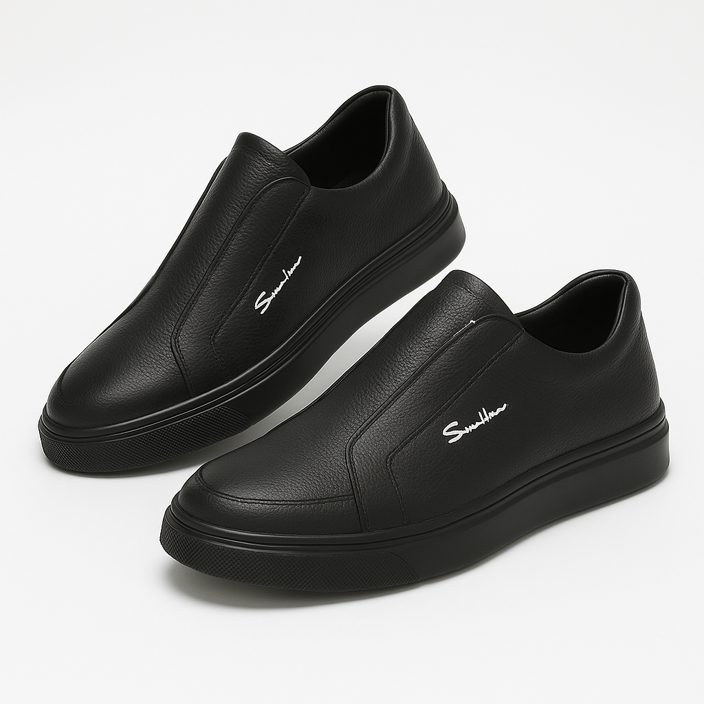 Luminovi | Clean Slip-On Sneakers-