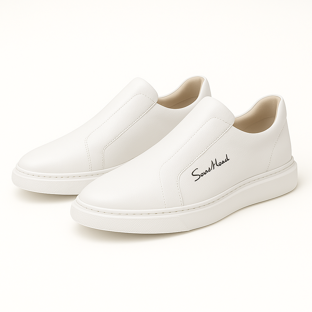 Luminovi | Clean Slip-On Sneakers-
