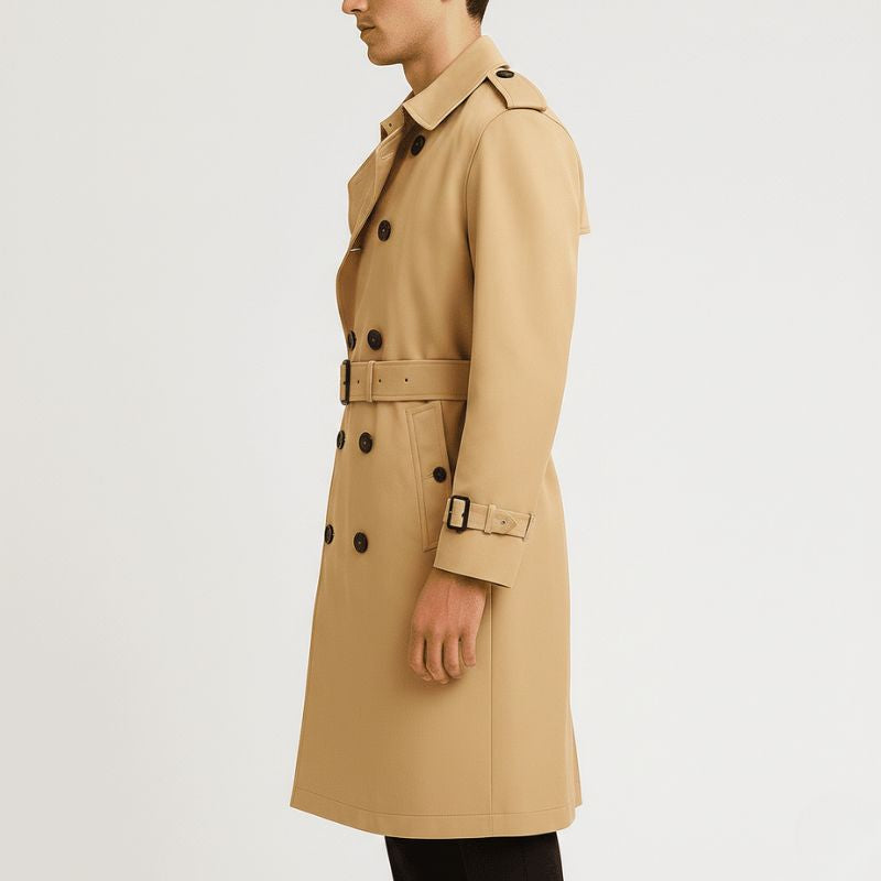 Luminovi | Cotton Blend Trench Coat