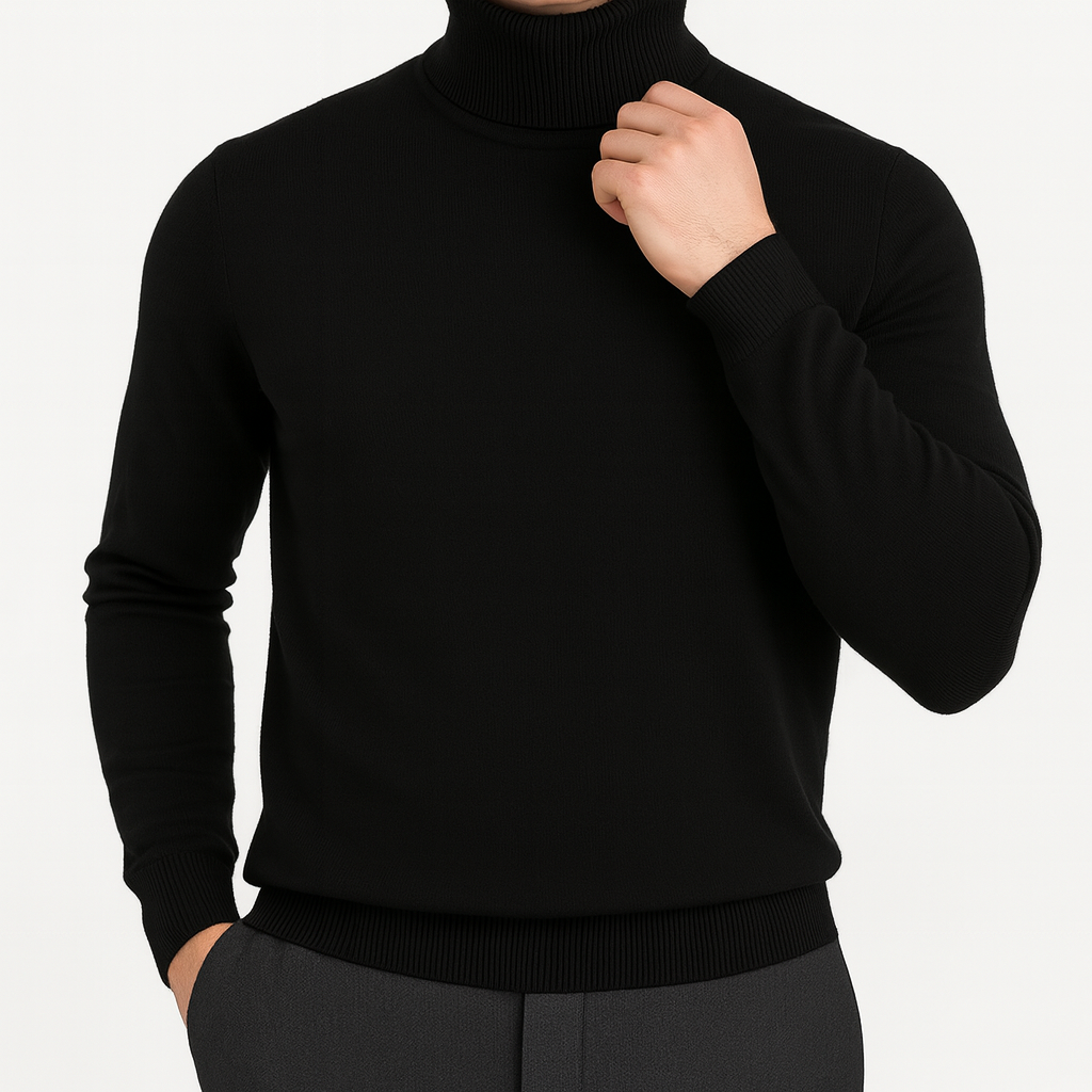 Luminovi | Fine Knit Turtleneck