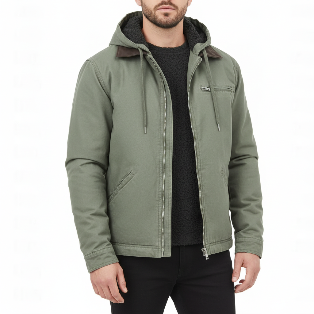Luminovi | Hooded Winter Jacket-Jacket