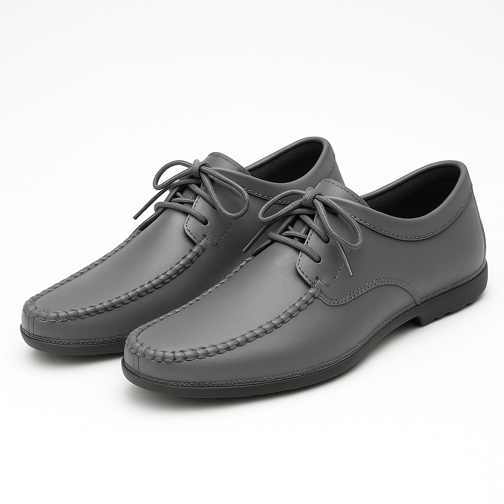 Luminovi | Lace-Up Leather Loafers