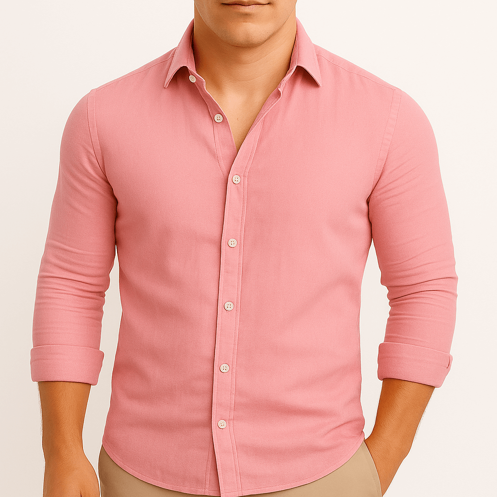 Luminovi | Lightweight Linen Polo Shirt