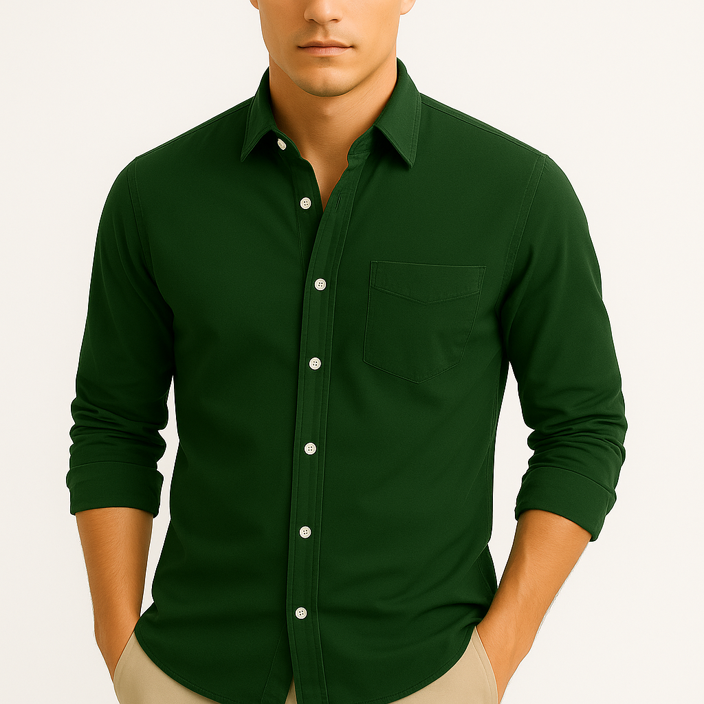Luminovi | Lightweight Linen Polo Shirt
