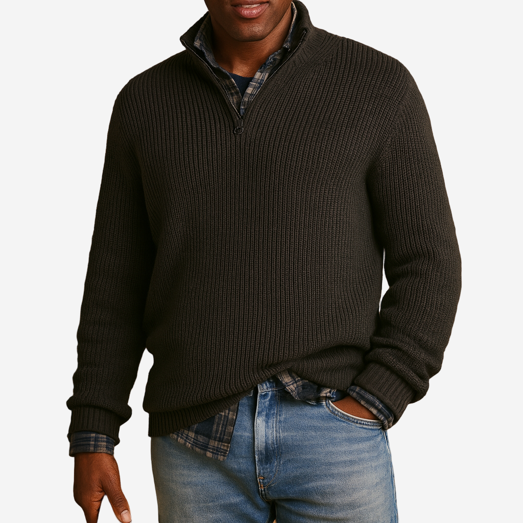 Luminovi | Oliver Wool Sweater-Sweater