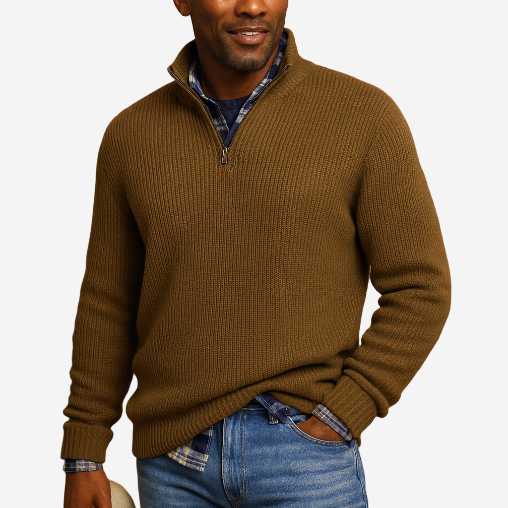 Luminovi | Oliver Wool Sweater-Sweater