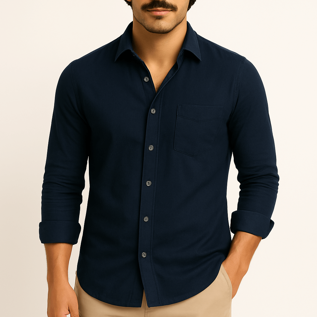 Luminovi | Premium Cotton Linen Shirt-Shirt