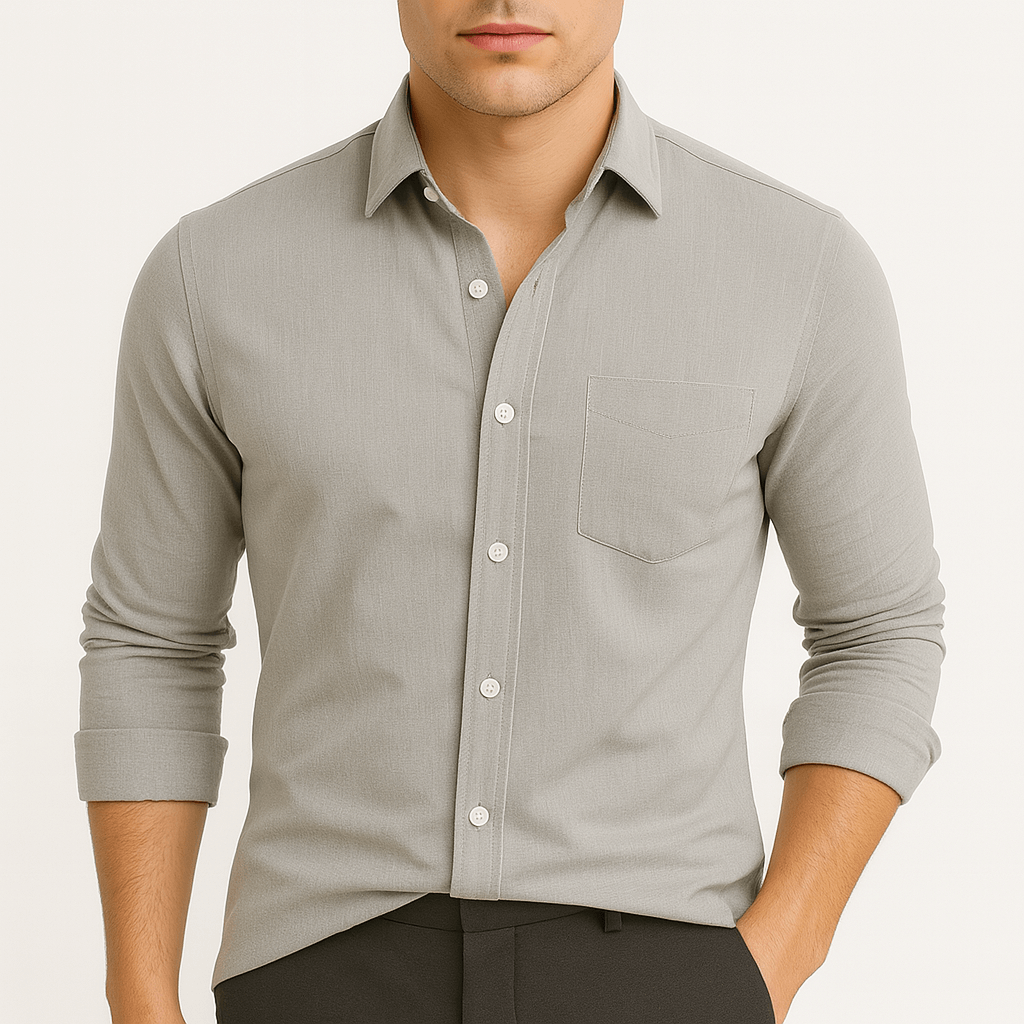 Luminovi | Premium Cotton Linen Shirt-Shirt