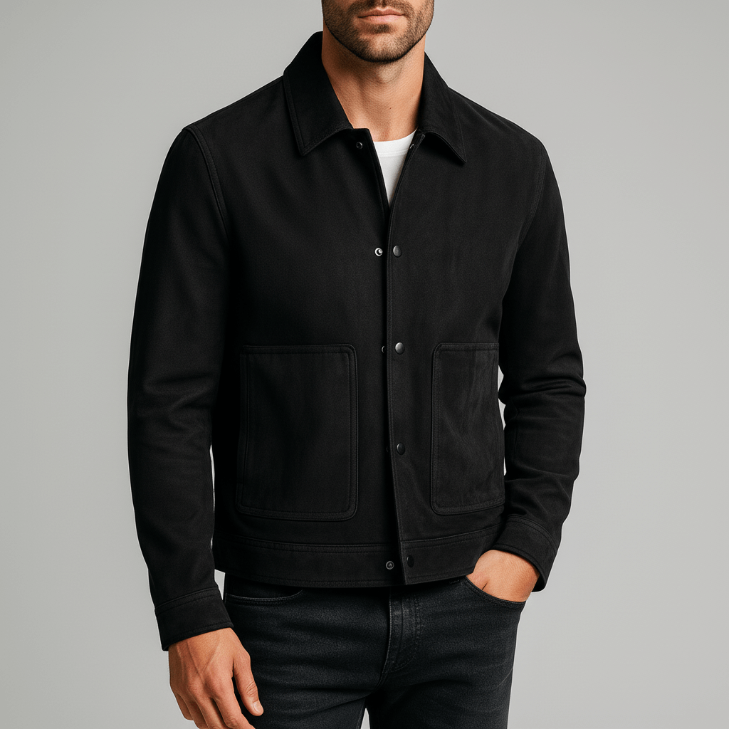 Luminovi | Premium Suede Jacket-Jacket