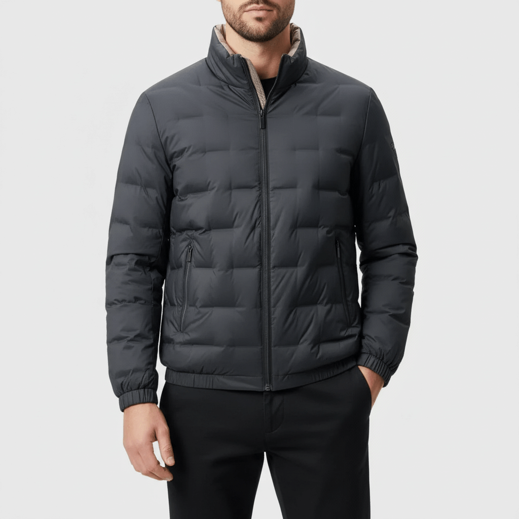 Luminovi | Quilted Down Jacket-Jacket