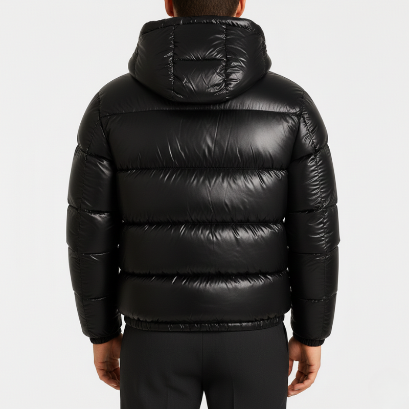 Luminovi | Quilted Hooded Puffer Jacket