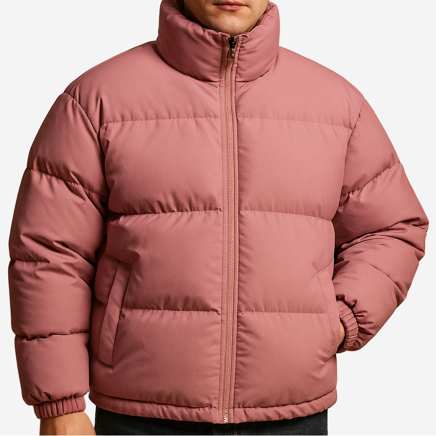 Luminovi | Quilted Puffer Jacket-Jacket