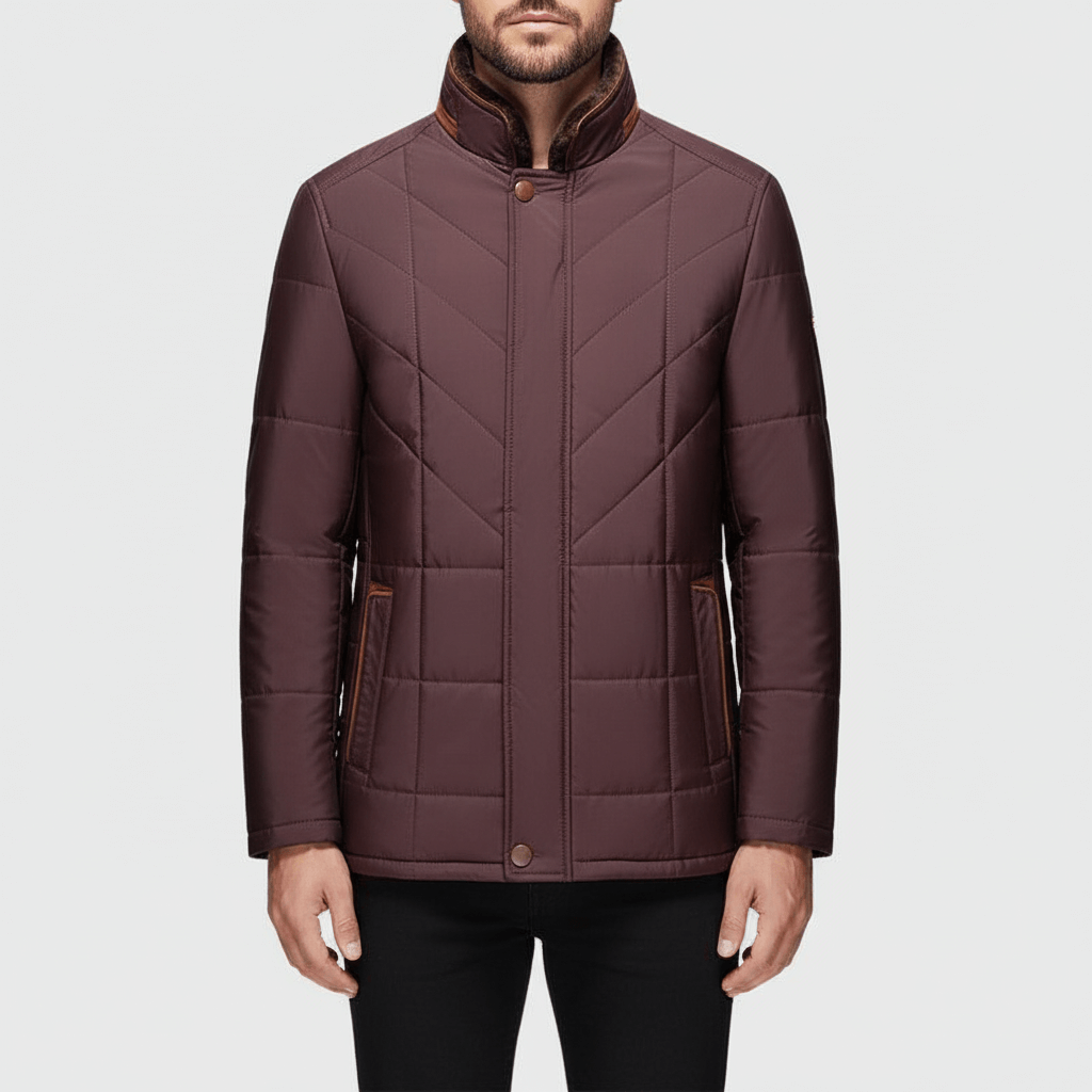 Luminovi | Quilted Winter Jacket-Jacket