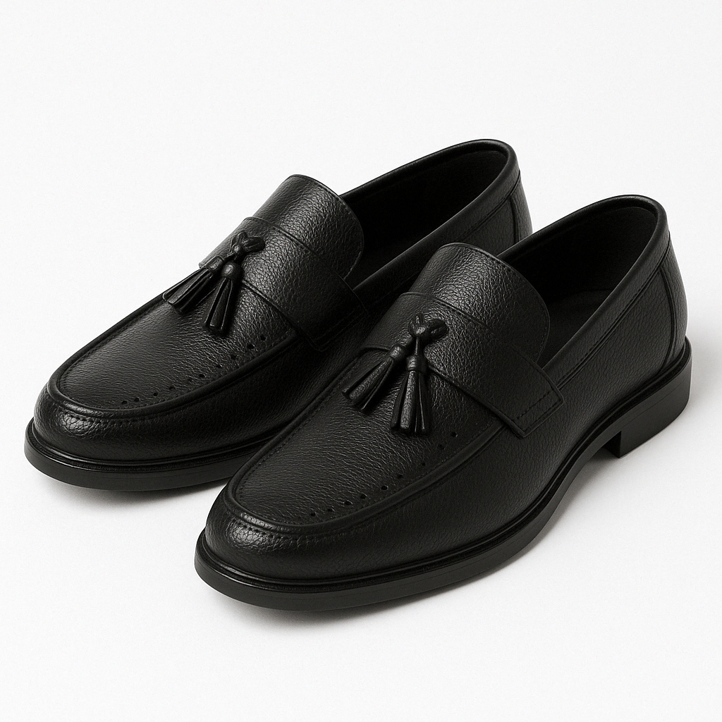 Luminovi | Relaxed Leather Loafers