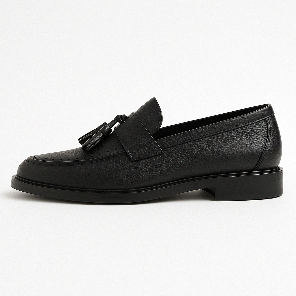Luminovi | Relaxed Leather Loafers