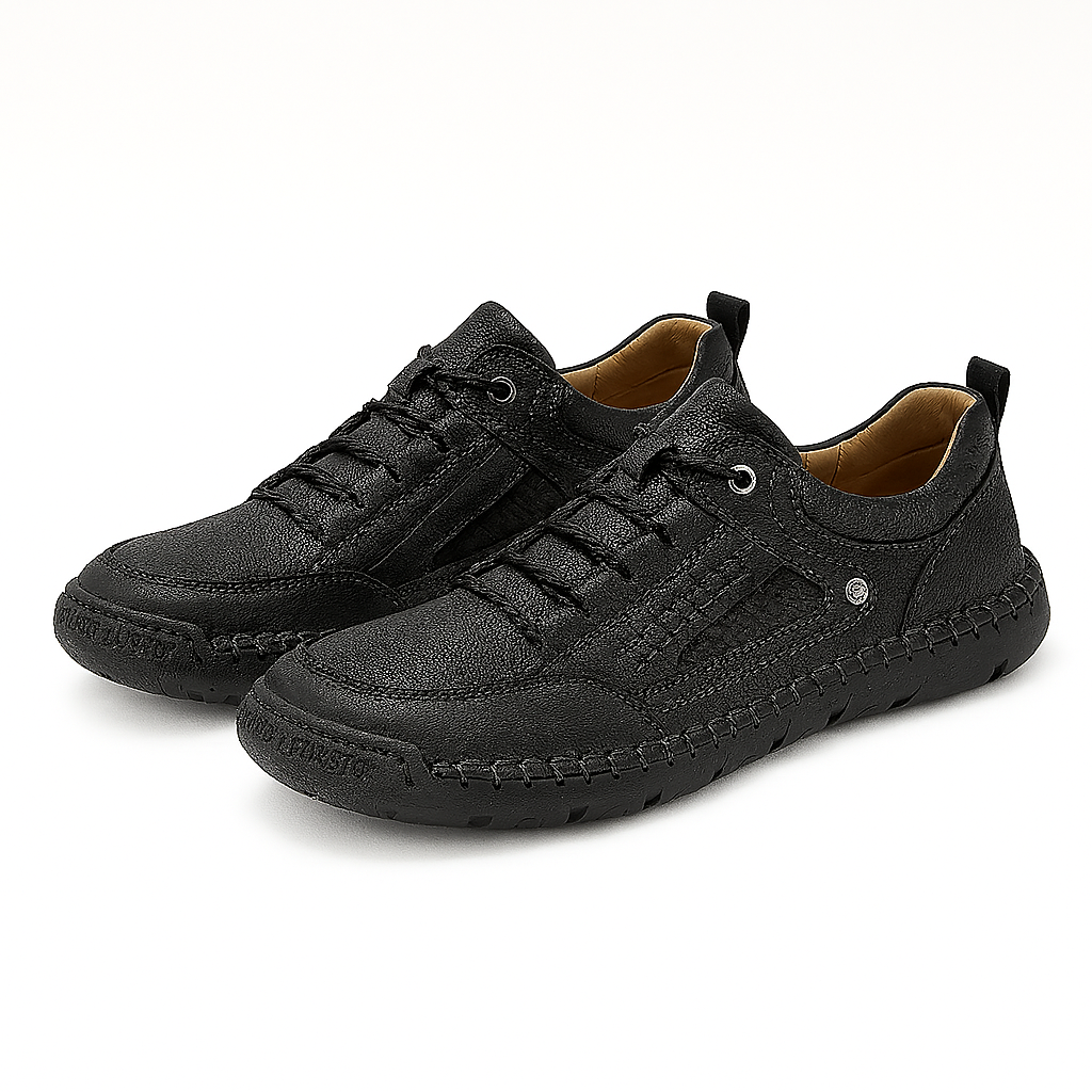 Luminovi | Rugged Leather Hiking Shoes