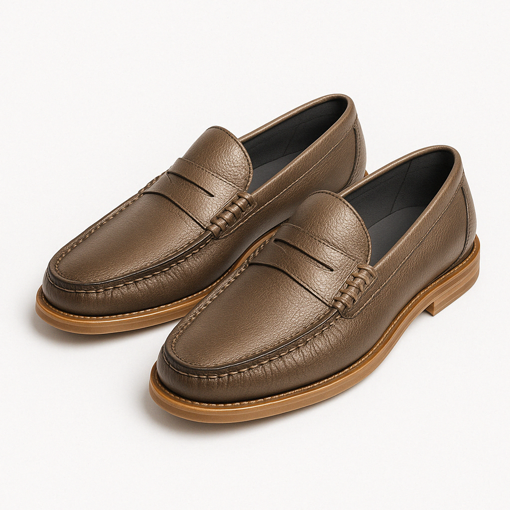 Luminovi | Signature Leather Loafers