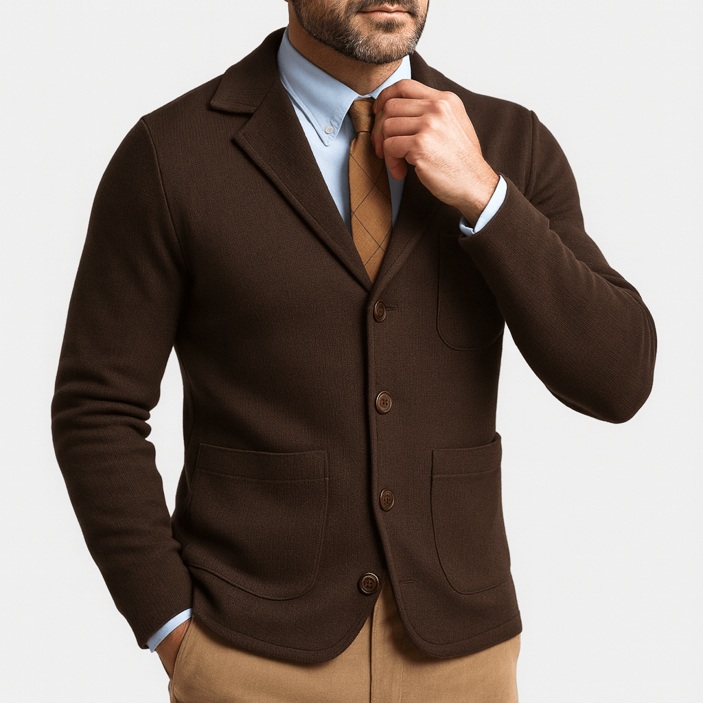 Luminovi | Slim Fit Cardigan-Cardigan