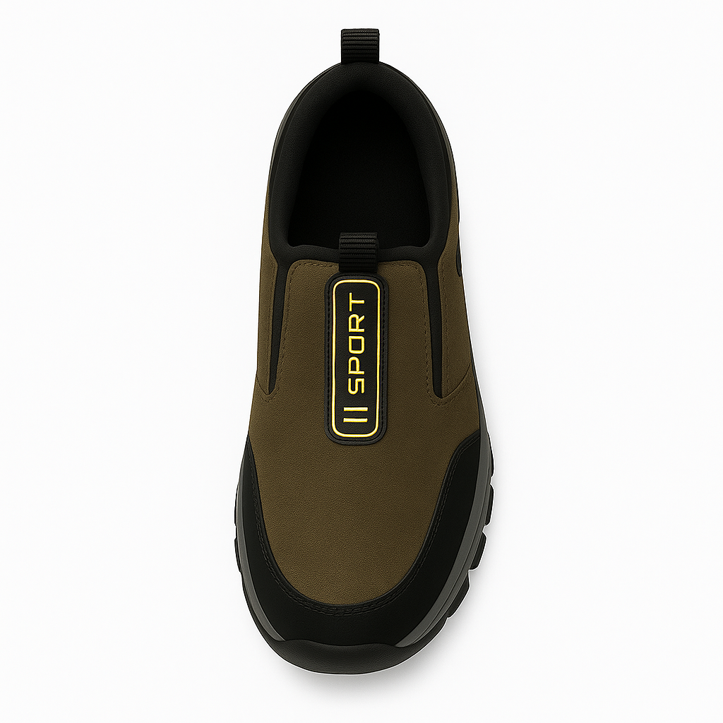 Luminovi | Suede Slip-On Shoes