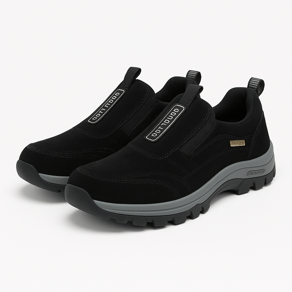 Luminovi | Suede Slip-On Shoes