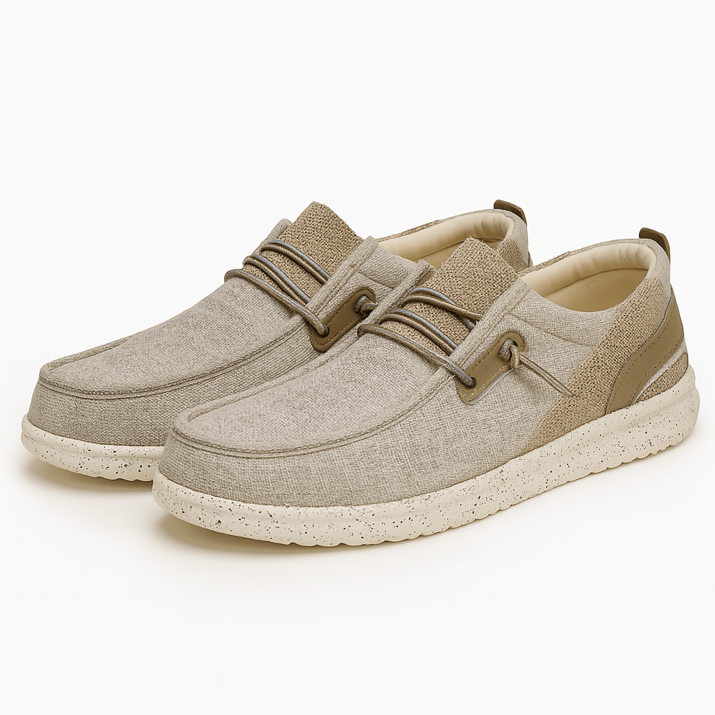 Luminovi | Textured Canvas Sneakers