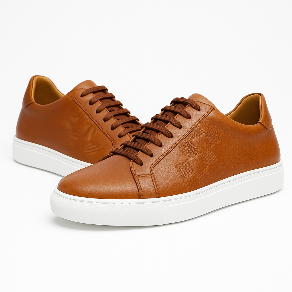 Luminovi | Vinci Leather Sneakers